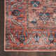 Lisle Machine Washable Persian Rust Multicolor Area Rug