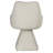 Contemporary Faux Leather Dining/Accent Chair with Swivel - Beige-2074510535