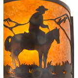 Cowboy 1 - Light Flush Mounted Sconce