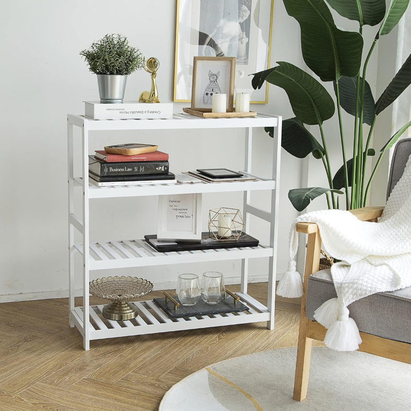 12 Pair Shoe Rack, White