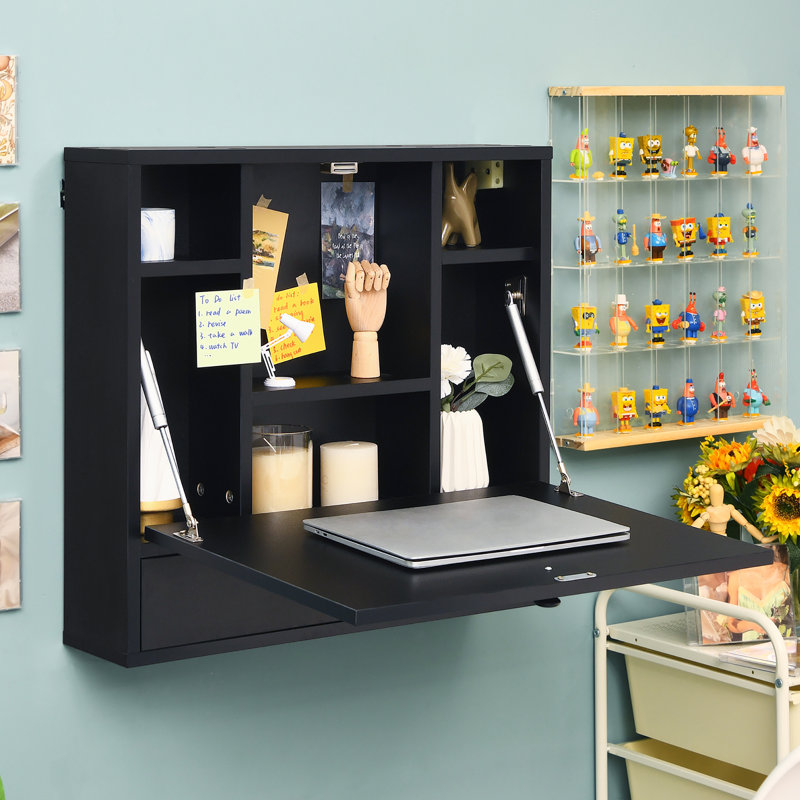 Secretary Desk, Black