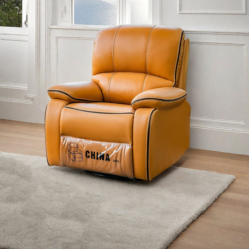 Fauteuil inclinable ergonomique Luxury, Orange