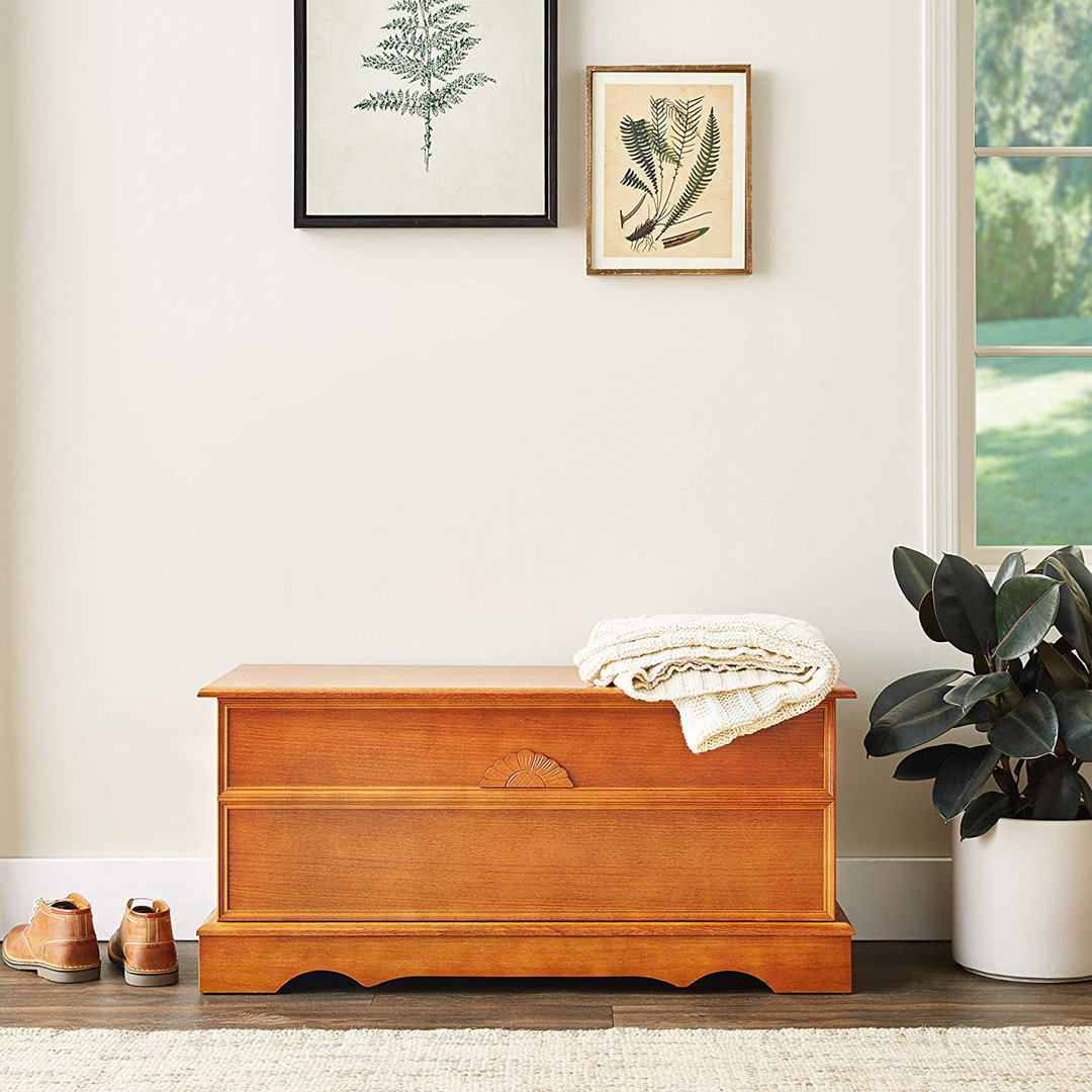 Aamna Blanket Chest Charlton Home® 