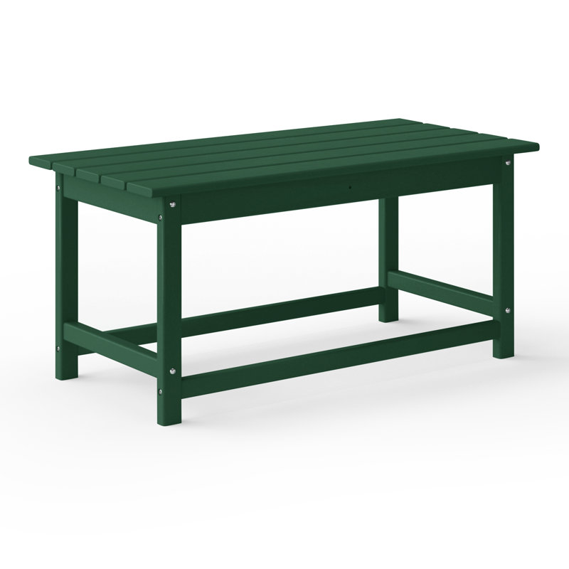 Table basse d'extérieur Laguna, Vert foncé