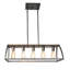 Lustre linéaire unique à 5 lumières