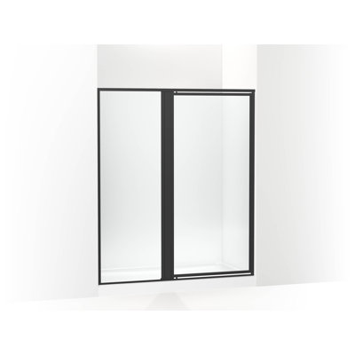 Attend 69" H Pivot Shower Door With 1/8"-Thick Glass