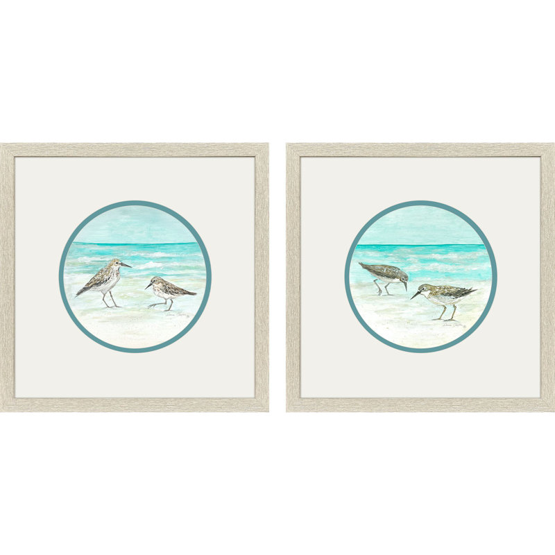 Shoreline Duo, art encadré