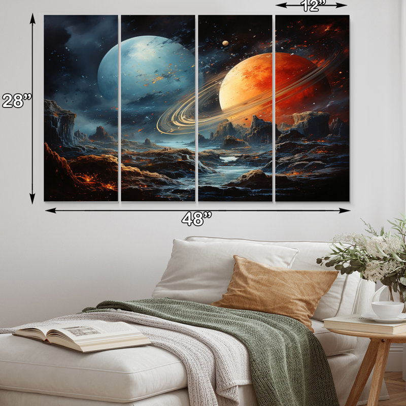 Rustic Education Wall Decor on Metal