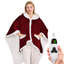 Poncho à couverture Sherpa-115311587-126129590