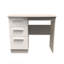 Knightsbridge 3 Drawer Vanity in Kashmir Gloss & Kashmir (Ready Assembled)