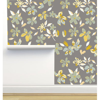 Rouleau de papier peint texturé L 12 pi x l 2 pi Monor Designs