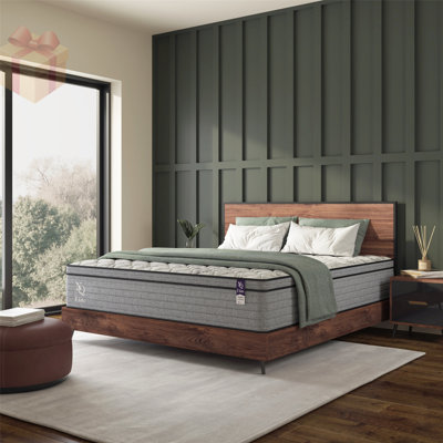 Matelas hybride en mousse viscoélastique gélifiée 10 pouces Elite Series, certifié CertiPUR-US pour le confort et le soutien