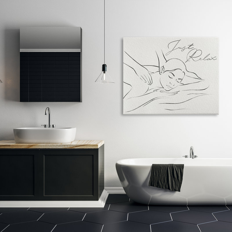 Toile de massage Just Relax, conception de Marcus Prime, H 36 po x l 48 po