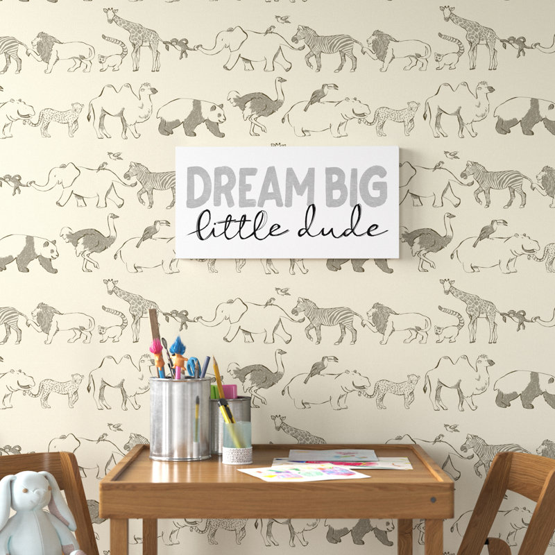 Aljosha Text & Numbers Canvas Art