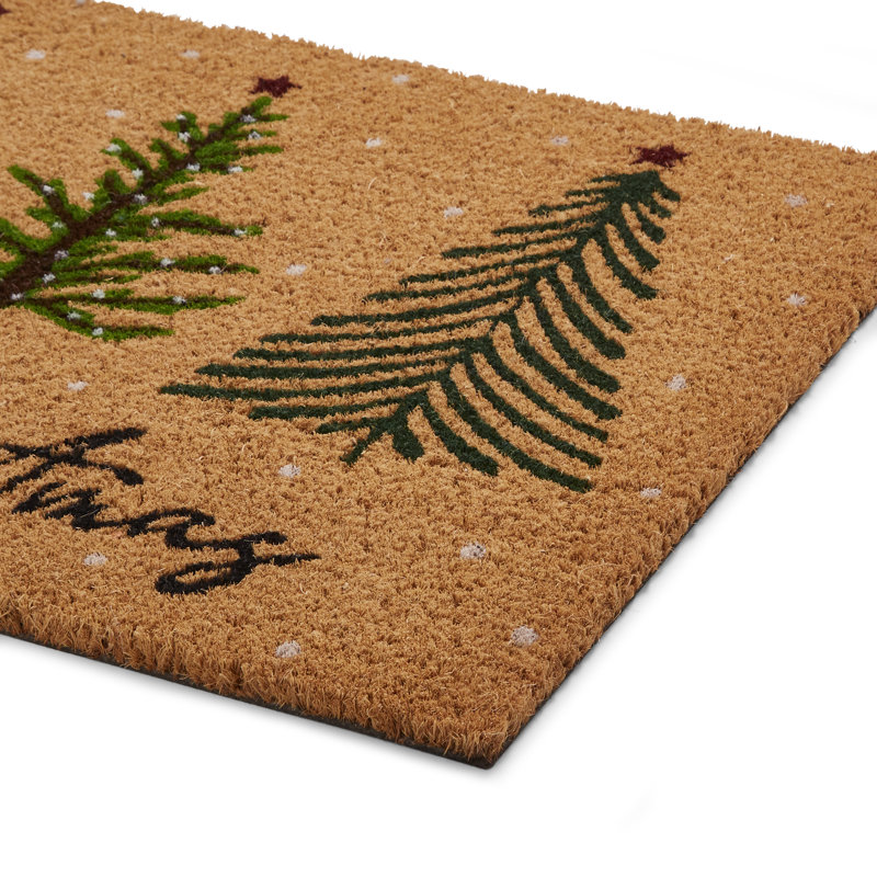 Abstract Jute / Sisal Standard 45cm X 75cm Area Rug