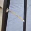Miroir long à cadre en bois massif de la quatrième génération, miroir de vestibule, vestibule de chambre à coucher, miroir décoratif, magasin de vêtements, miroir de plancher au plafond, fixation murale. 71 po x 31,4 po, miroir-1418307875