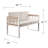 Cannes 50.5'' Wide Straight Loveseat with Cushions