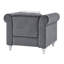 Fauteuil gris élégant et contemporain-2005643173