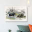Hippopotamus and Rhinoceros by Oliver Goldsmith - Wrapped Canvas-55360272