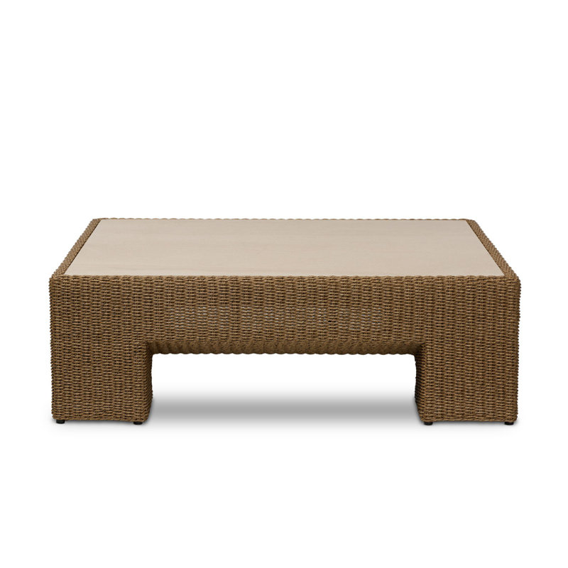 Maris Outdoor Square Coffee Table
