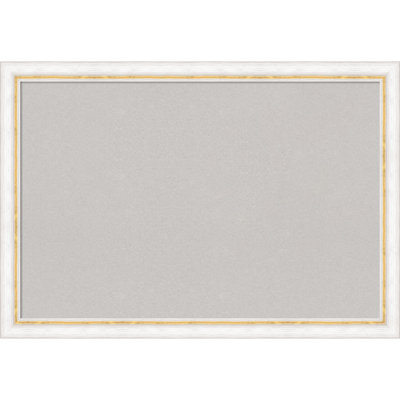 Amanti Art No Cork Wall Wood Bulletin Board