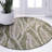 Zenon Floral Green/Gray Indoor / Outdoor Area Rug-259542982
