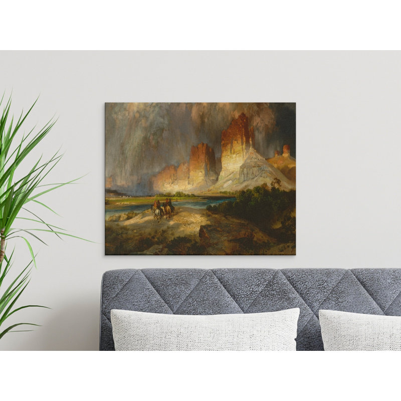 Lewallen Wrapped Canvas Print Set, 40x20