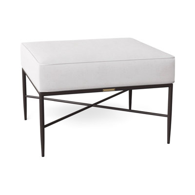 Carmel Outdoor Ottoman with Cushion