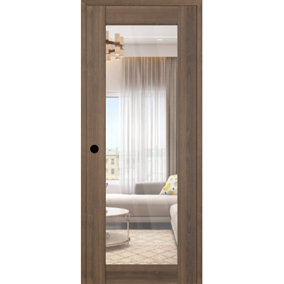 Avon 207  DIY-Friendly Manufactured Wood Full Lite Clear Glass Interior Like A Prehung Door