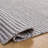 Natura Hand Woven Wool/Cotton Solid Color Rug in Dark Grey/Ivory-1243406637