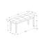 Banc de 44 po en tissu crème et gris - polyvalent pour tout espace