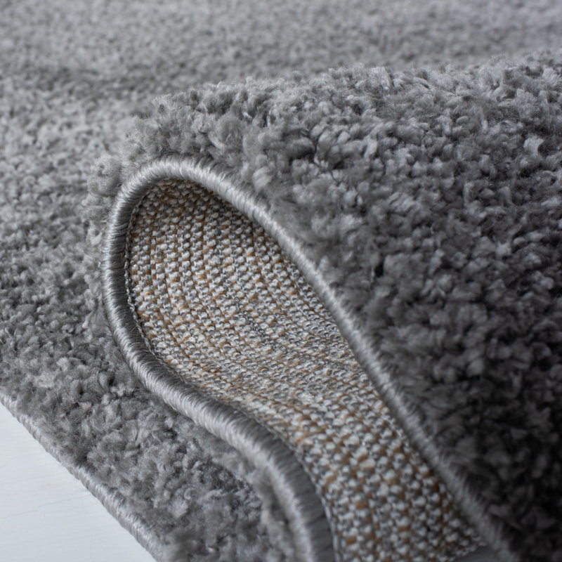 August Shag 500 Performance Solid Color Rug, Square 6'7"