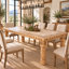 Rustic Stone Inlay Star Dining Table