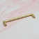 Brushed Brass Textured Cabinet Handles