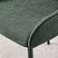 Ophelia Luxury Fabric Upholstered Dining Chair with Metal Legs-1983165322