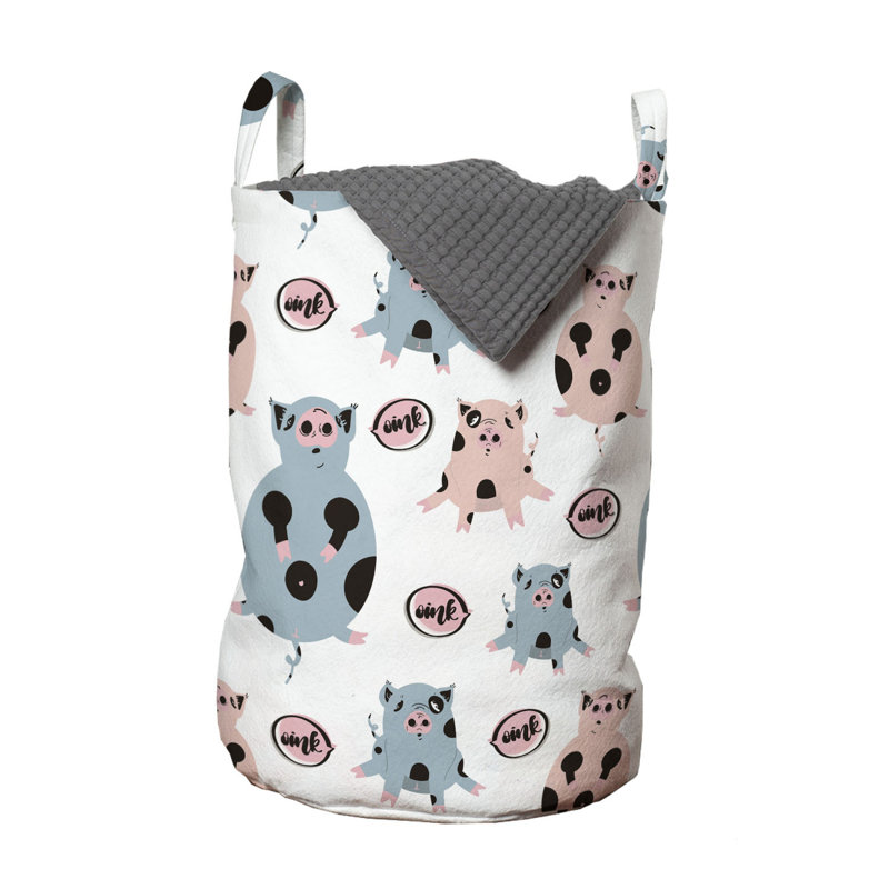 Fabric Laundry Bag with Handles