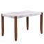 Table de salle à manger moderne 46,5 po