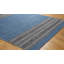 Dolley Cotton Striped Area Rug in Teal-903006031