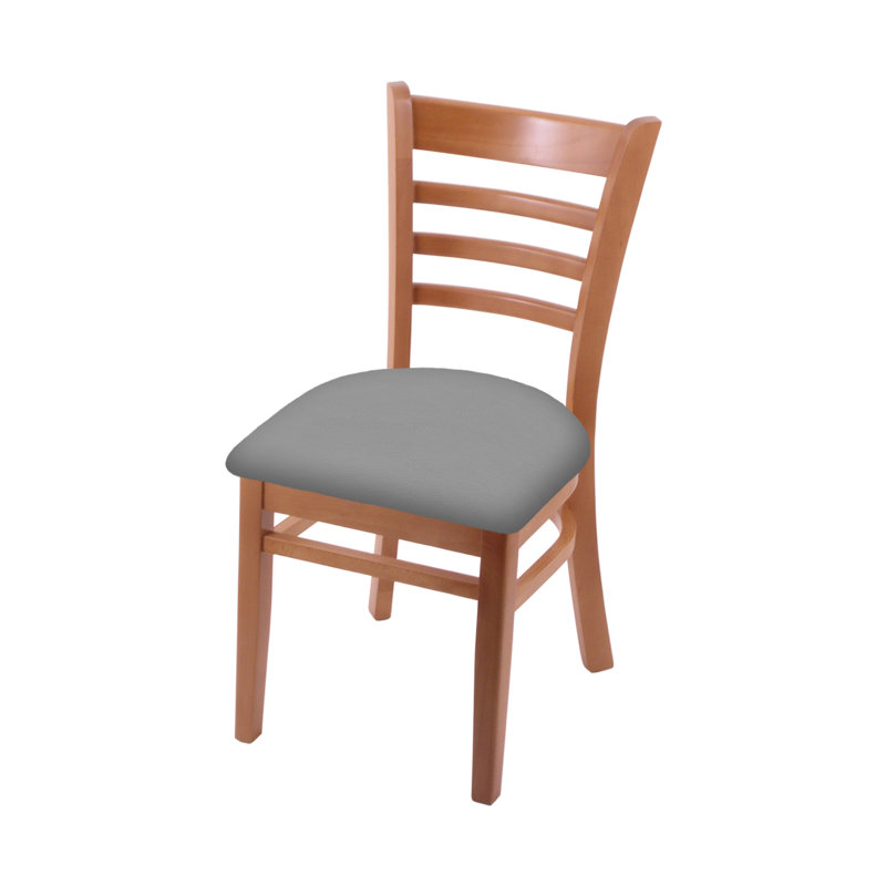 18'' H Upholstered Beech Side Chair, Medium, Canter Folkstone Gray