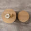 Ensemble de 2 tables basses rondes en bois Nesting-223664765