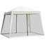 Tente pour auvent d'extérieur 10 pi x 10 pi Outsunny