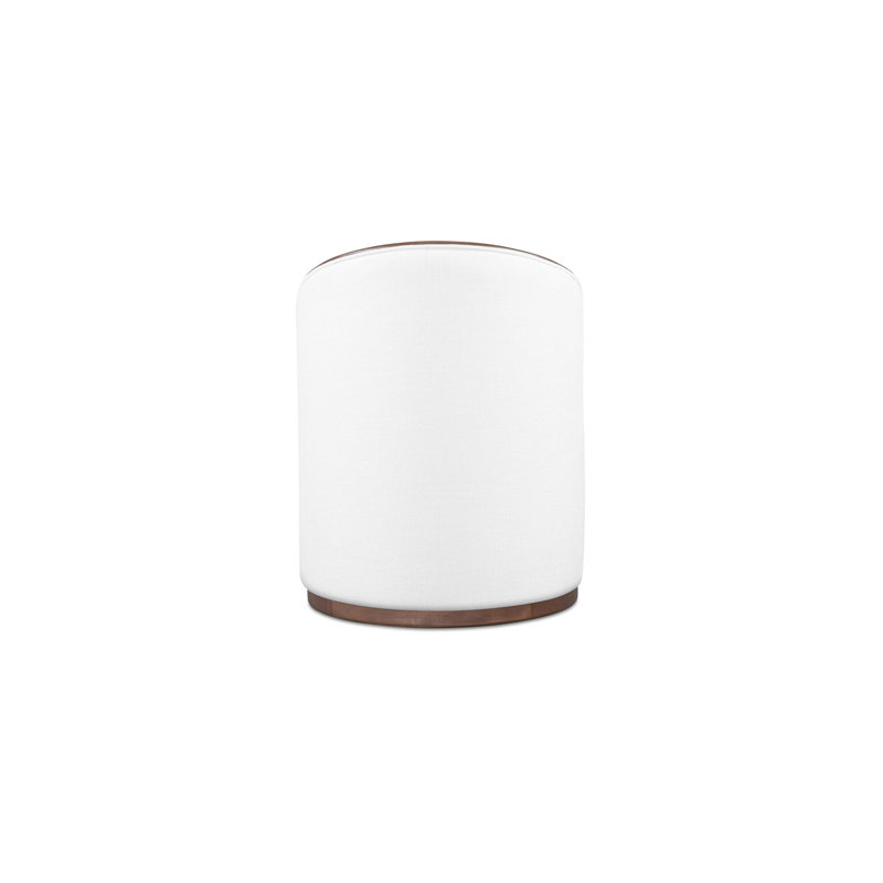 Rossi Swivel Dining Chair Cream, White