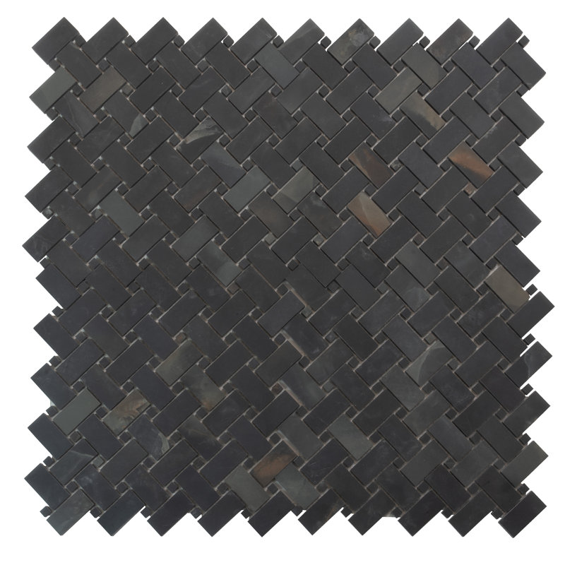 Splendor 11.81'' W x 11.81'' L Porcelain Tile Mosaic Sheet