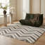 Tapis abstrait gris-1915778594
