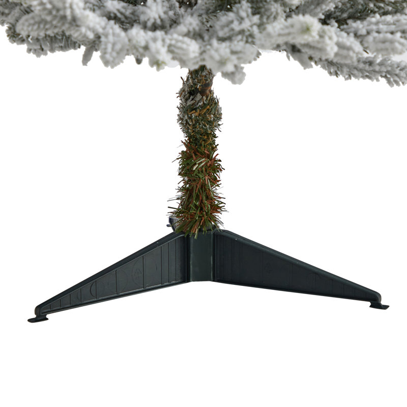 Lighted Artificial Fir Christmas Tree, 3' H