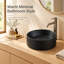 WATERMONY 15.75 " Solid Surface Bathroom Sink