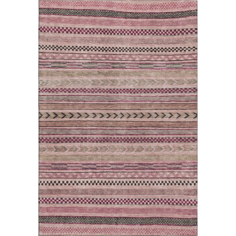 Premium Machine Washable Marasco AMF1625 Stripes Rug