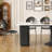 Modern Simple Durable Carbon Steel Dining Chairs