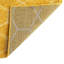 Tapis jaune à motif géométrique Debrodie-462047882