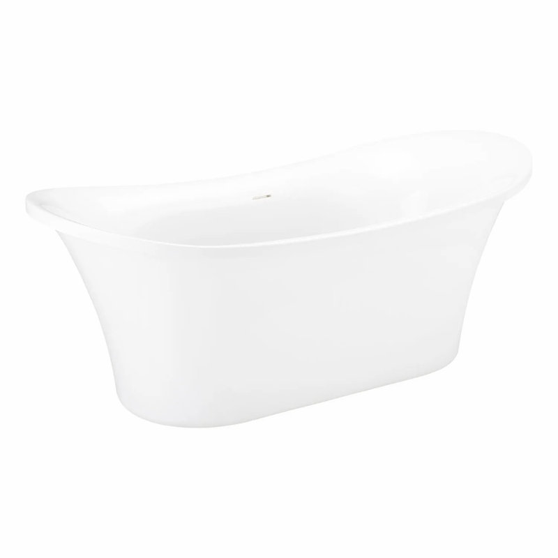 67" Kepler Acrylic Freestanding Soaking Bathtub